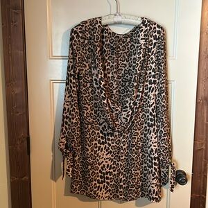 Dress The Population open cowl back dress